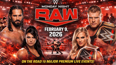 WWE Raw 2/9/26 – 9th February 2026