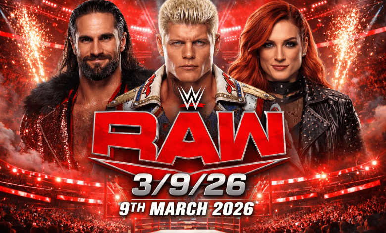 WWE Raw 3/9/26 – 9th March 2026