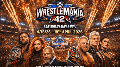 WWE WrestleMania 42 2026 Saturday Day 1 PPV 4/18/26 – 18th April 2026